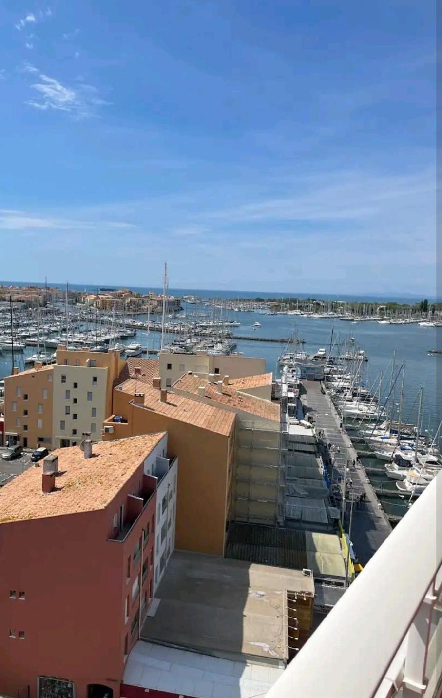 Apartamento Centre Port,Vue Panoramique,Clim,Balcon,Wifi Agde Exterior foto