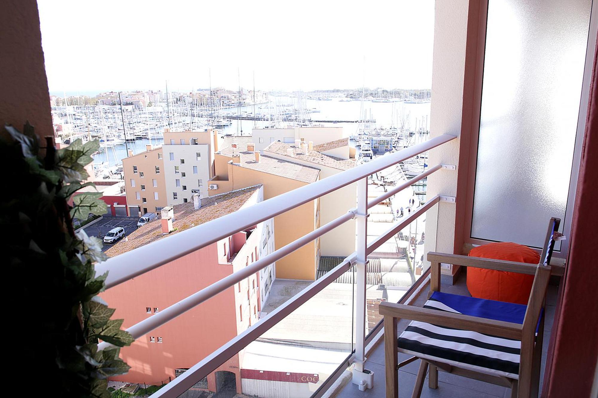 Apartamento Centre Port,Vue Panoramique,Clim,Balcon,Wifi Agde Exterior foto
