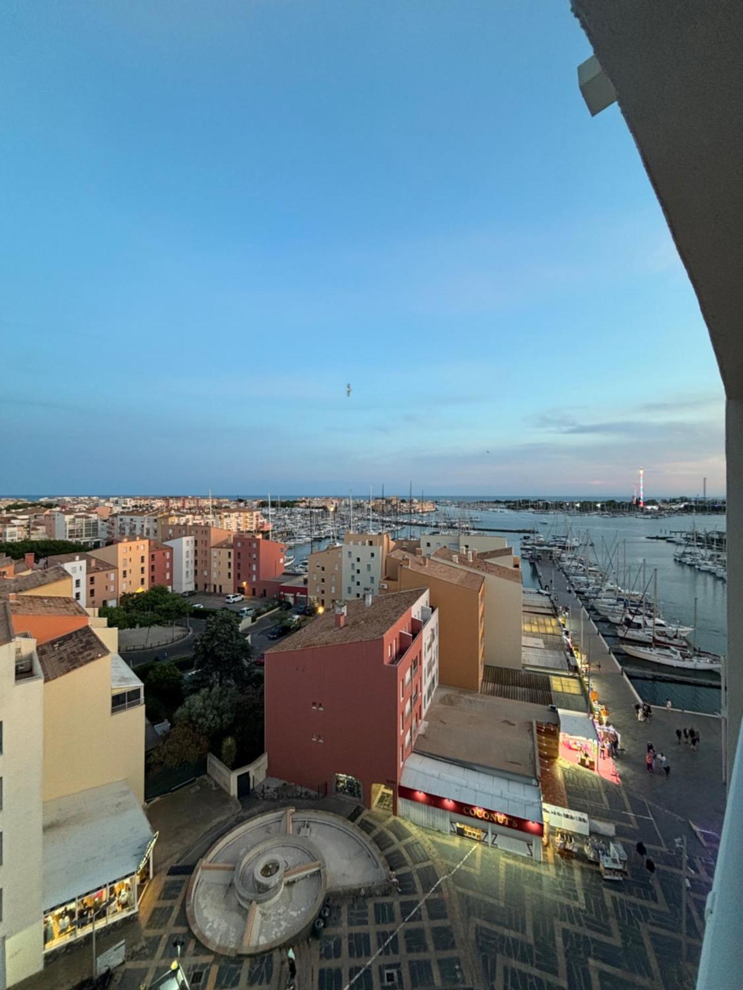 Apartamento Centre Port,Vue Panoramique,Clim,Balcon,Wifi Agde Exterior foto